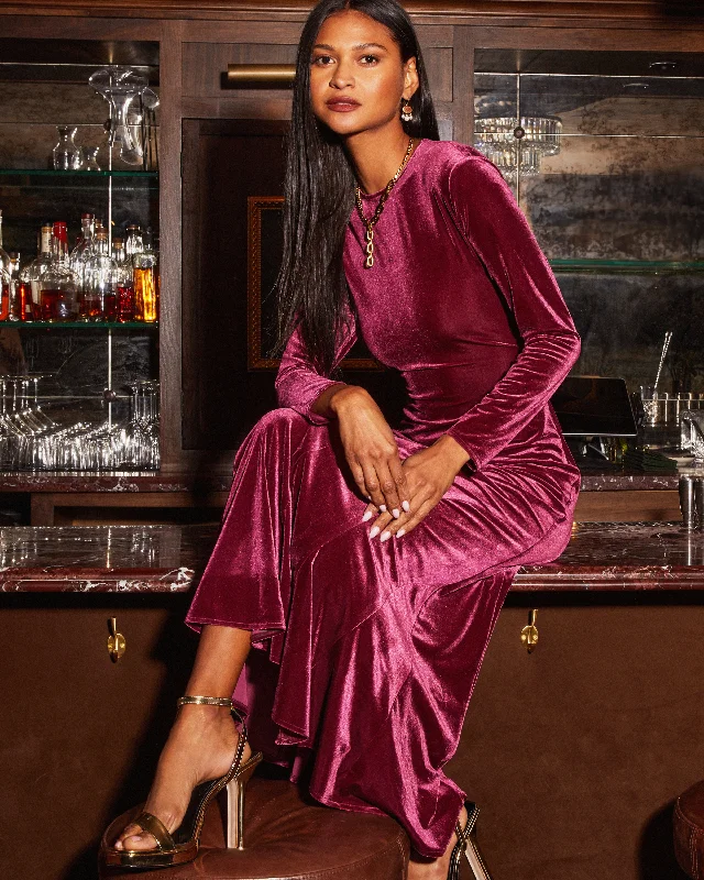 Midi dresses with pleated bodices for a classic and tailored look Nixi Dress