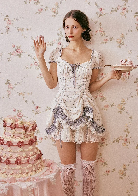 Strapless mini dresses for a beach vacation Peter Rabbit Dollhouse Dress