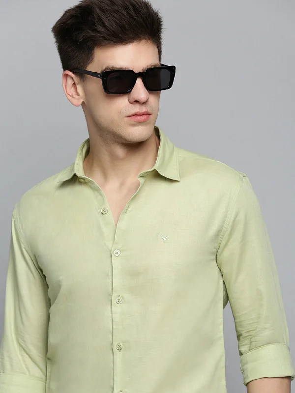 Men's Moisture - Wicking Performance Fabric Casual Shirts for Outdoor ActivitiesMen Green Solid Casual Shirt Men's Moisture - Wicking Performance Fabric Casual Shirts for Outdoor ActivitiesMen Green Solid Casual Shirt