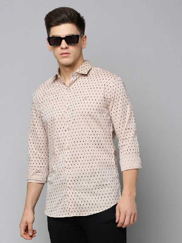 Plus Size Men's Plaid Flannel Casual Shirts in Earth Tones for a Cozy Fall OutfitMen Tan Printed Casual Shirt Plus Size Men's Plaid Flannel Casual Shirts in Earth Tones for a Cozy Fall OutfitMen Tan Printed Casual Shirt