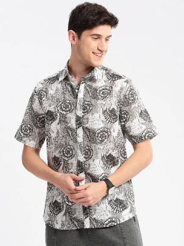 Men's Linen Blend Casual Shirts with Roll - Up Sleeves for a Summer Beach LookMen Spread Collar Abstract Olive Casual Shirt Men's Linen Blend Casual Shirts with Roll - Up Sleeves for a Summer Beach LookMen Spread Collar Abstract Olive Casual Shirt