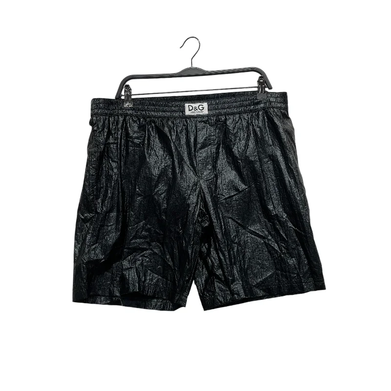 Men's wide - leg linen blend shorts for a relaxed beachside vibeDOLCE&GABBANA/Shorts/L/Nylon/BLK/ Men's wide - leg linen blend shorts for a relaxed beachside vibeDOLCE&GABBANA/Shorts/L/Nylon/BLK/