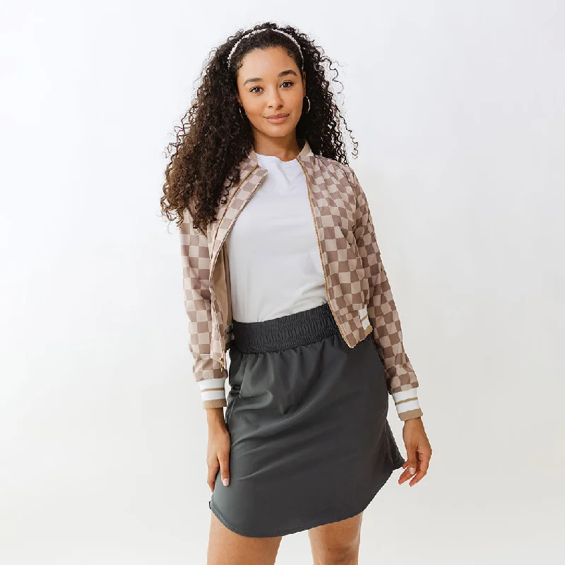 Women's Straight - Leg Linen Pants for a Breezy Summer LookClub Skirt, Antracite
