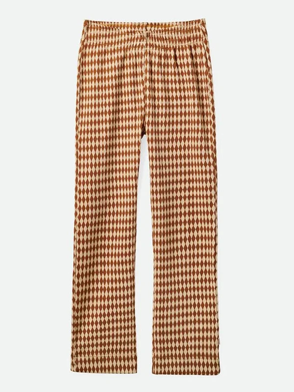 Tapered Leg Women's Wool Blend Trousers for WinterDominica Pant