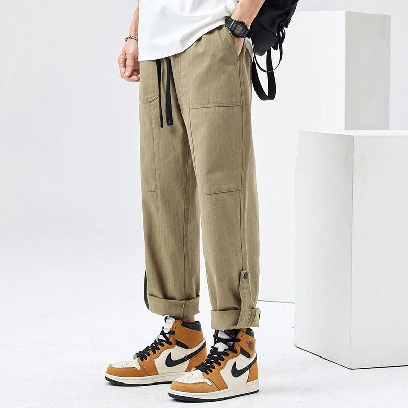 Plus Size Women's High - Waisted Bootcut Jeans in Distressed StyleDrawstring Track Pants Plus Size Women's High - Waisted Bootcut Jeans in Distressed StyleDrawstring Track Pants