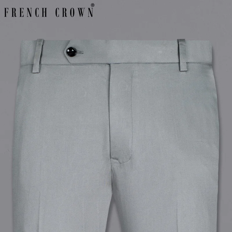 Plus Size Women's Drawstring - Waist Loungewear Pants in Soft FabricsFrench Gray Premium Pant Plus Size Women's Drawstring - Waist Loungewear Pants in Soft FabricsFrench Gray Premium Pant