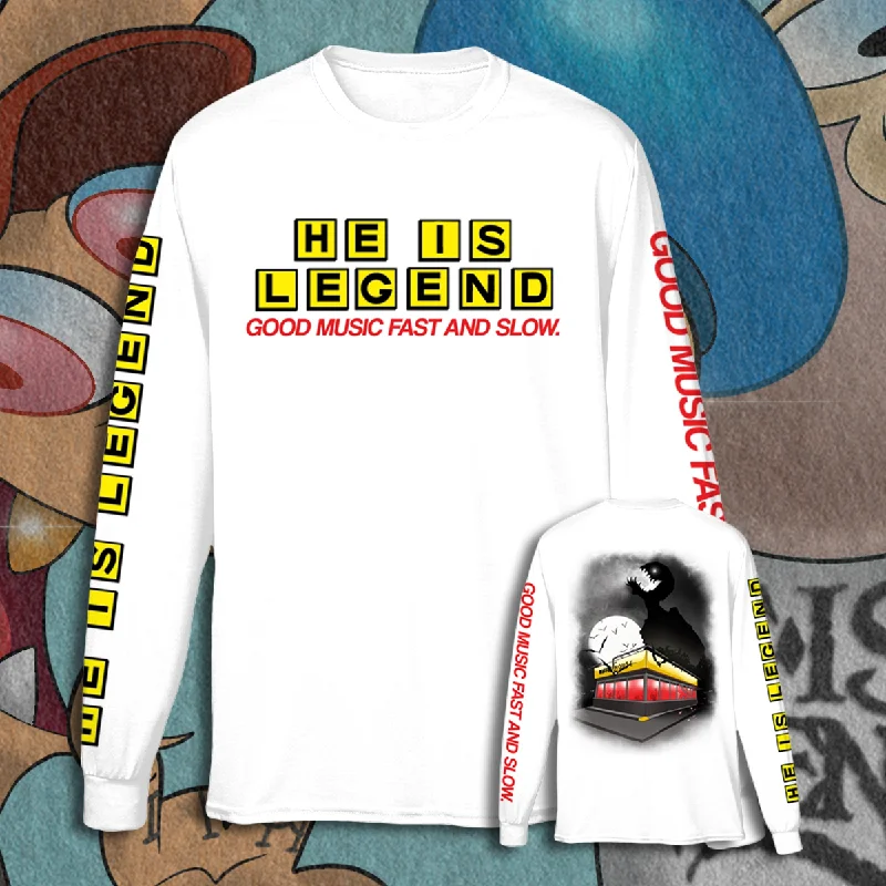 Women's maternity long sleeve shirt for pregnancyHE IS LEGEND "GOOD MUSIC" LONG SLEEVE SHIRT Women's maternity long sleeve shirt for pregnancyHE IS LEGEND "GOOD MUSIC" LONG SLEEVE SHIRT