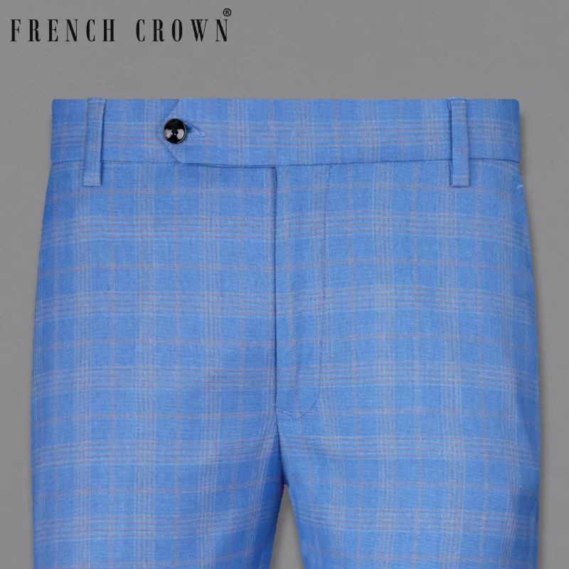 Flare Leg Women's Satin Trousers for a Glamorous Night OutJordy Blue Super fine Plaid Woolrich Pant Flare Leg Women's Satin Trousers for a Glamorous Night OutJordy Blue Super fine Plaid Woolrich Pant
