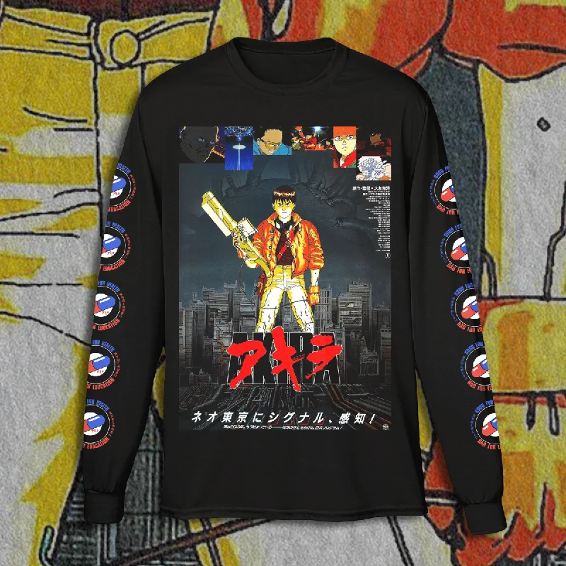 Women's nursing long sleeve shirt for new moms"NEO-TOKYO" FULL COLOR LONG SLEEVE SHIRT Women's nursing long sleeve shirt for new moms"NEO-TOKYO" FULL COLOR LONG SLEEVE SHIRT