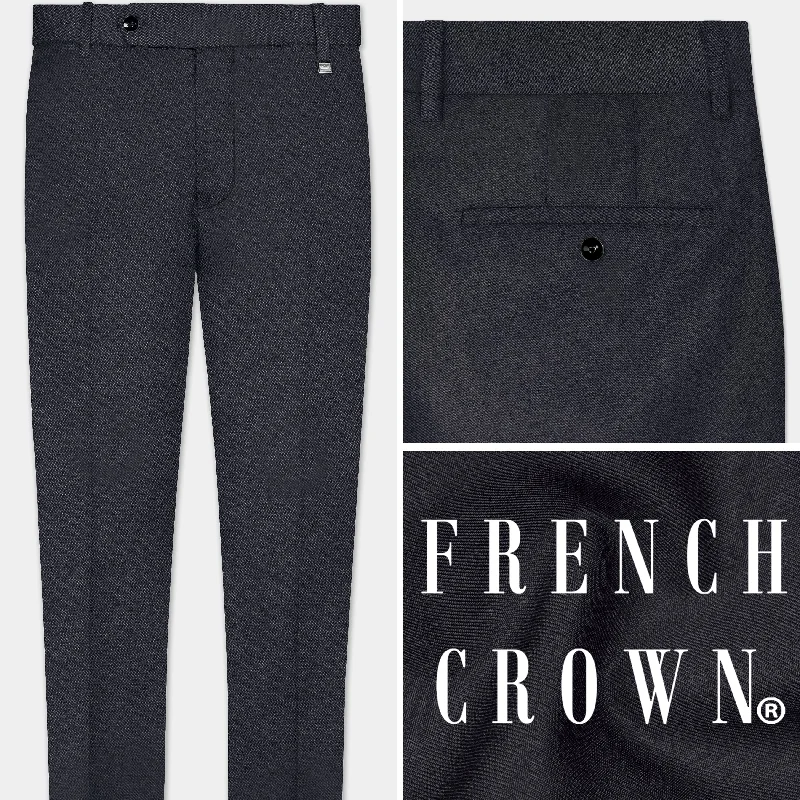 Straight - Leg Women's Vegan Leather Pants for a Chic LookPiano Gray Wool Blend Pant Straight - Leg Women's Vegan Leather Pants for a Chic LookPiano Gray Wool Blend Pant
