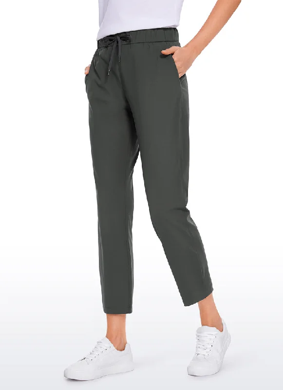 Plus Size Women's Pleated Front Dress Pants for Office WearOn the Travel Pants with Pockets 25'' Plus Size Women's Pleated Front Dress Pants for Office WearOn the Travel Pants with Pockets 25''