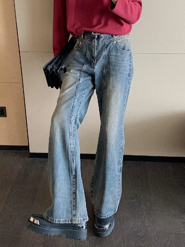 Cigarette Style Women's Printed Linen Blend Pants for Casual DaysSlim Fit Denim Flared Pants Cigarette Style Women's Printed Linen Blend Pants for Casual DaysSlim Fit Denim Flared Pants