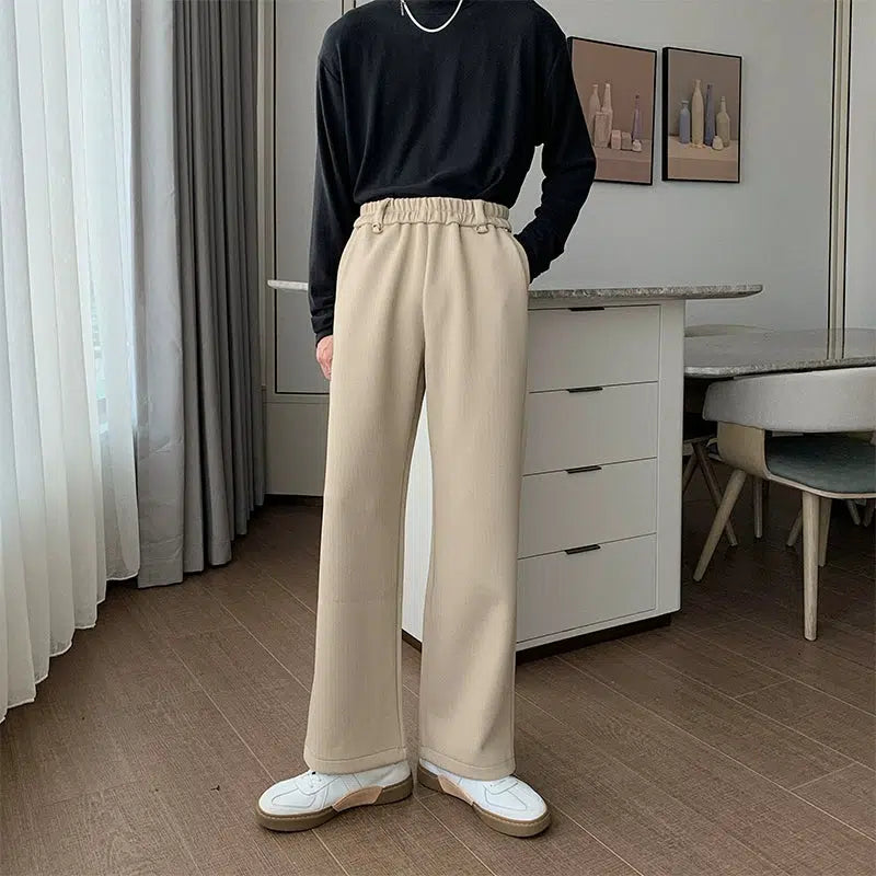 Ankle - Length Women's Printed Joggers for TravelingStraight Thickened Casual Pants