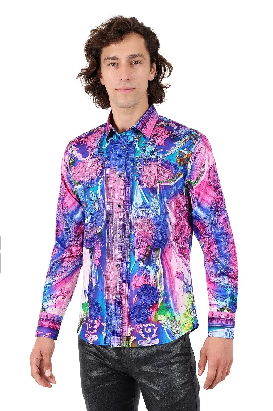 Women's easy - care long sleeve microfiber shirtThe Last Crown Rhinestone Long Sleeve Shirt Women's easy - care long sleeve microfiber shirtThe Last Crown Rhinestone Long Sleeve Shirt