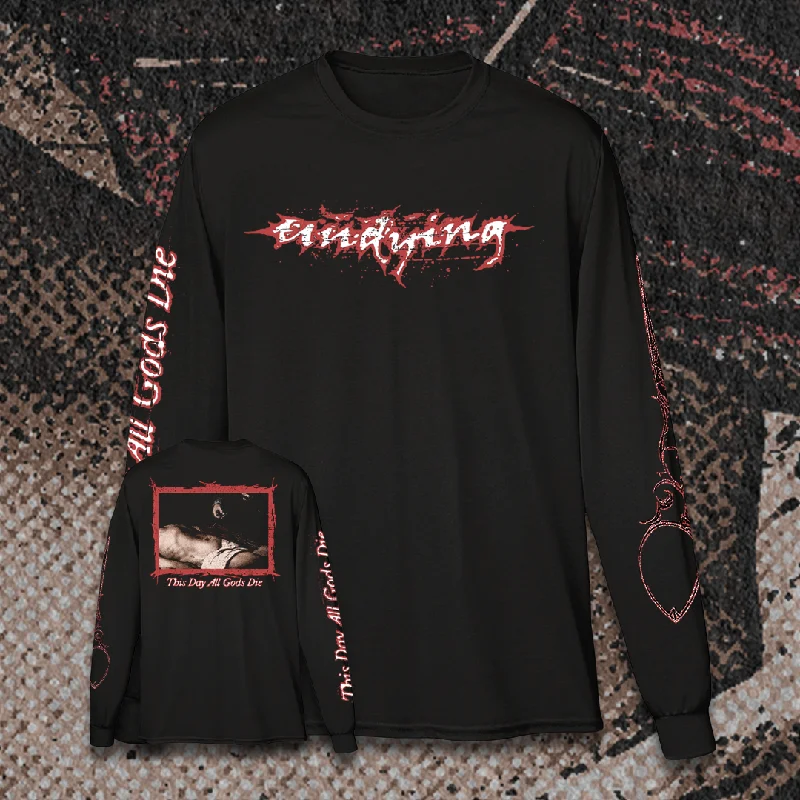 Women's zipper - front long sleeve performance shirtUNDYING "BURN THE ALTARS" LONG SLEEVE SHIRT (PRE-ORDER) Women's zipper - front long sleeve performance shirtUNDYING "BURN THE ALTARS" LONG SLEEVE SHIRT (PRE-ORDER)
