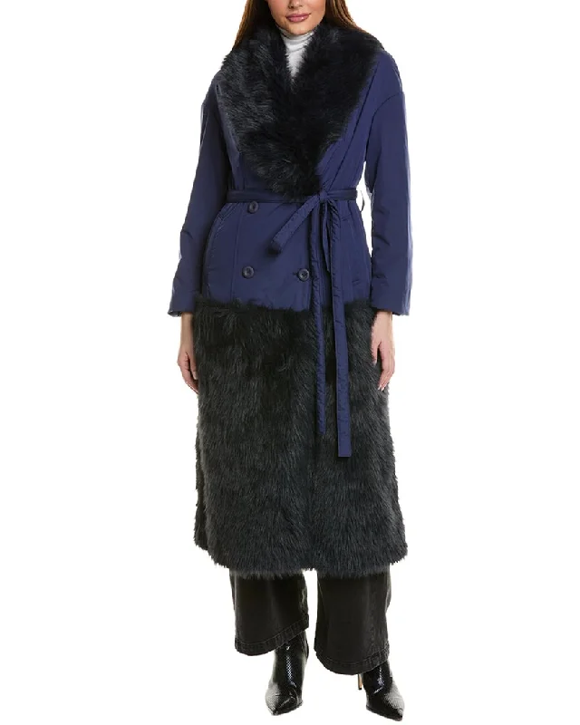 Belted women's cashmere coats in soft pastels for a luxurious feelAdrienne Landau Coat Belted women's cashmere coats in soft pastels for a luxurious feelAdrienne Landau Coat
