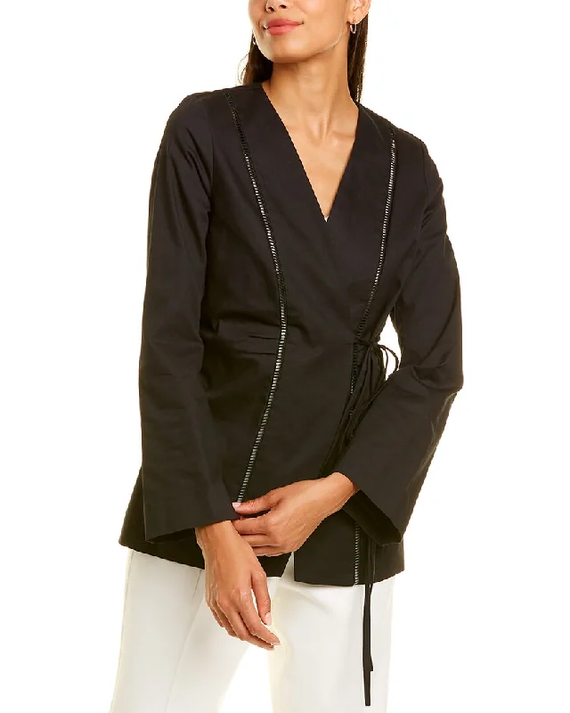 Single - Breasted Women's Tweed Blazers with Gold Buttons for a Classic LookMERLETTE Alta Jacket Single - Breasted Women's Tweed Blazers with Gold Buttons for a Classic LookMERLETTE Alta Jacket