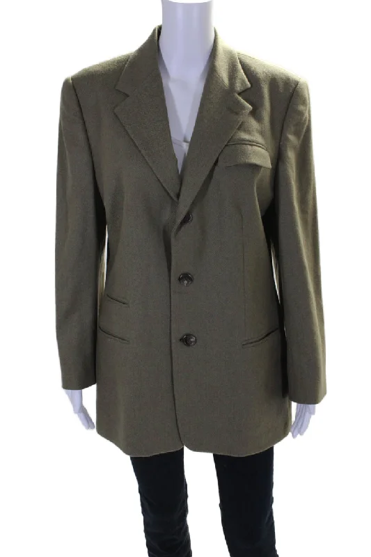 Women's reversible down coats with two - tone designs for versatile stylingRalph Lauren Black Label Womens Cashmere Button Down Jacket Green Women's reversible down coats with two - tone designs for versatile stylingRalph Lauren Black Label Womens Cashmere Button Down Jacket Green