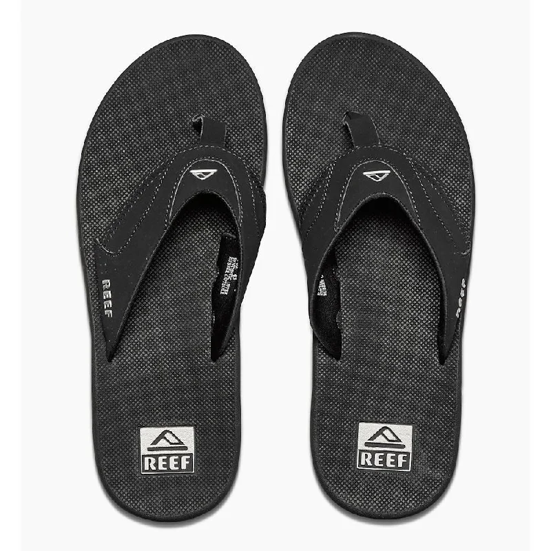 Reef Men's Fanning Black/Silver