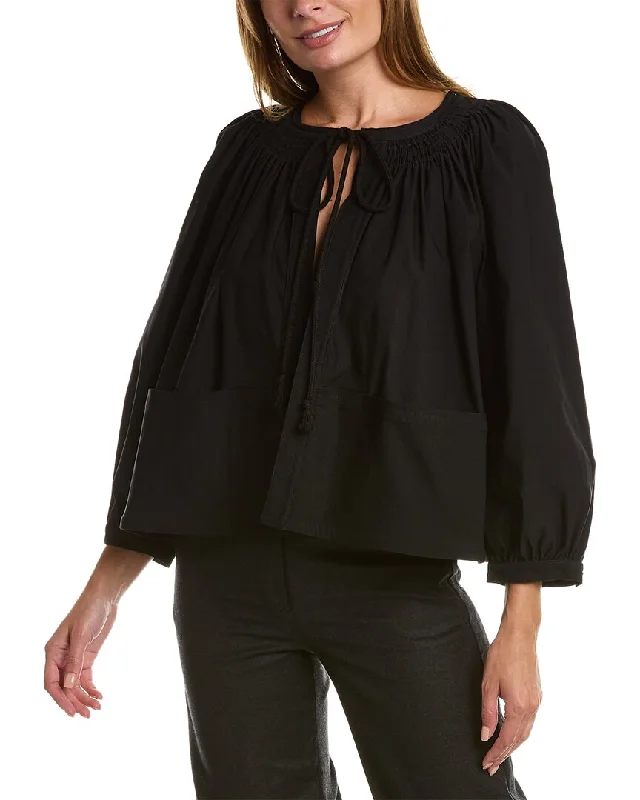 Plus Size Women's Ruffled Blazers in Pink for a Girly and Fashionable LookSara Campbell Millennium Jacket