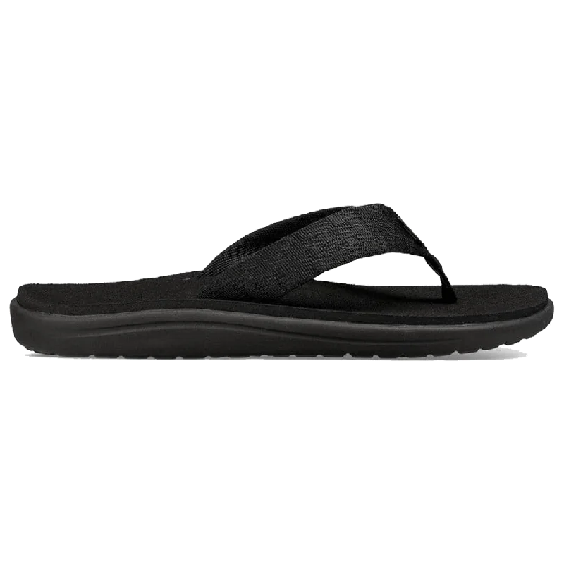 Teva Men's Voya Flip Flop Brick Black