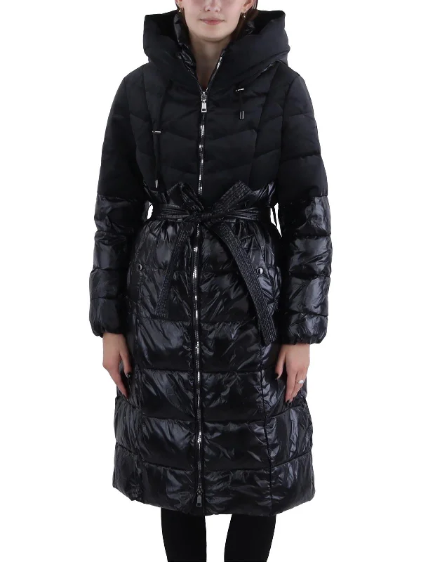 Petite women's wool blend coats with a tailored fit for a flattering silhouetteWomens Insulated Mixed Media Puffer Jacket Petite women's wool blend coats with a tailored fit for a flattering silhouetteWomens Insulated Mixed Media Puffer Jacket