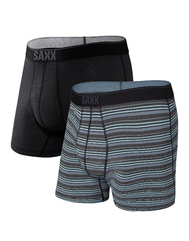 SAXX Quest Quick Dry Mesh Boxer Brief Fly 2 Pack SXPP2Q