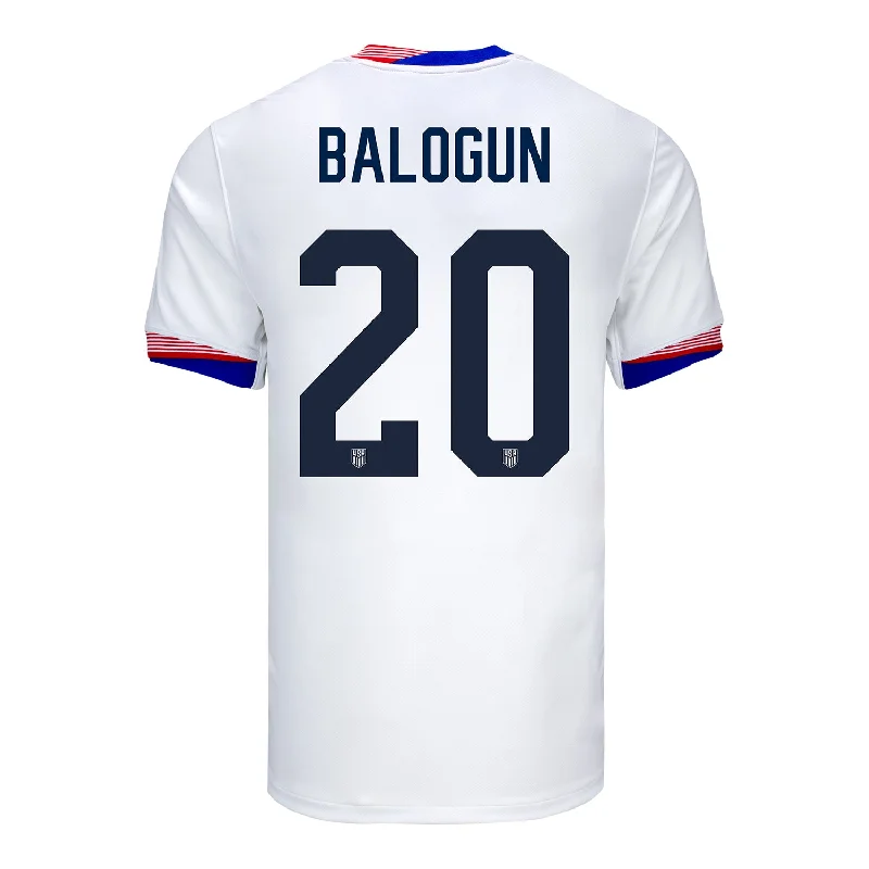 Men's Nike USMNT 2024 American Classic Home Balogun 20 Stadium Jersey