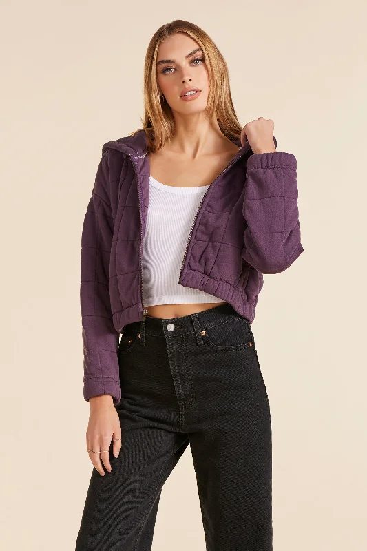 color block women cardigan with bold huesCROPPED HOODIE
