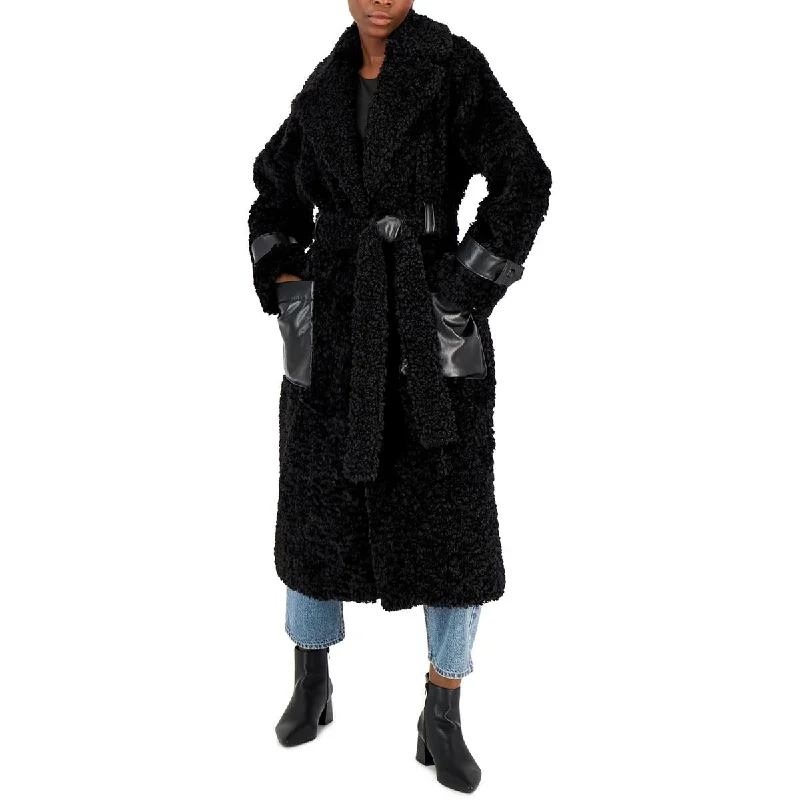Women's faux fur coats in bright colors for a bold fashion statementWomens Faux Shearling Long Coat Women's faux fur coats in bright colors for a bold fashion statementWomens Faux Shearling Long Coat