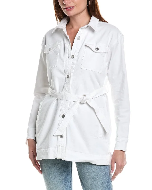 Mid - length women's down coats in a slim fit for a modern and sleek appearance7 For All Mankind Leisure Jacket Mid - length women's down coats in a slim fit for a modern and sleek appearance7 For All Mankind Leisure Jacket