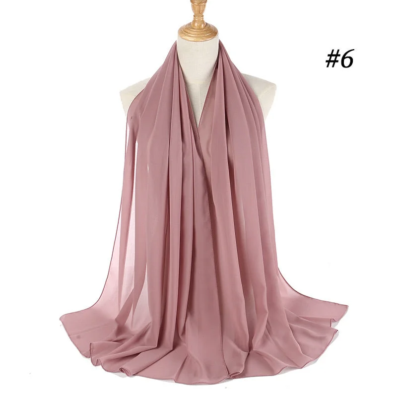 plus size women cardigan for comfortable layeringChiffon Bubble Scarf-Dusty Rose