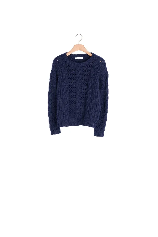 ribbed women cardigan with a classic texturePull Lara