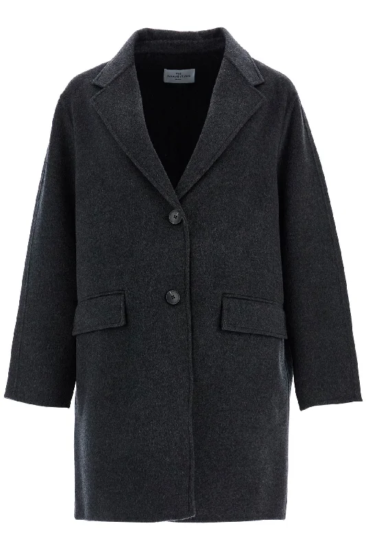 Shearling - lined women's leather coats for ultimate warmth and luxuryoxford single-breasted DS85F24 SMOKE Shearling - lined women's leather coats for ultimate warmth and luxuryoxford single-breasted DS85F24 SMOKE