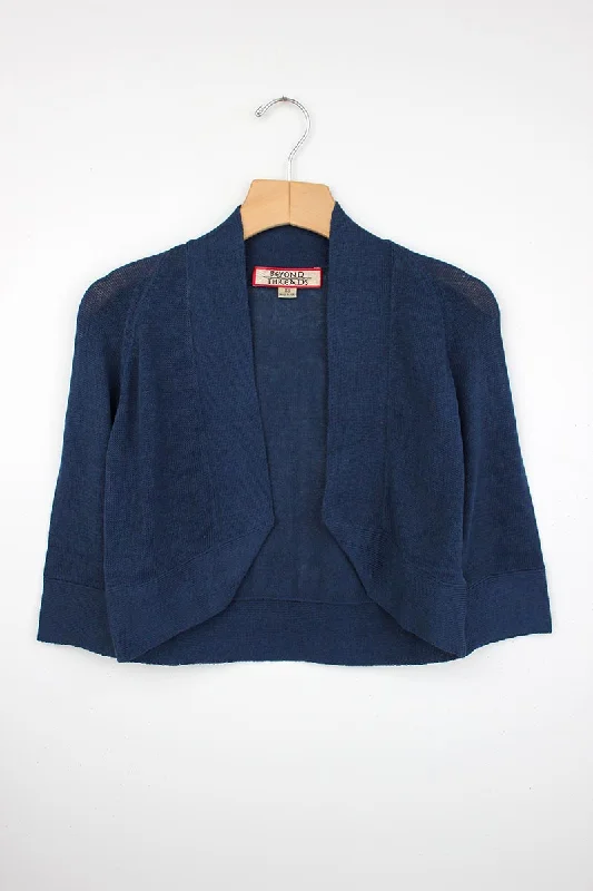 v neck women cardigan to elongate the necklinePima Bamboo Trapani Bolero