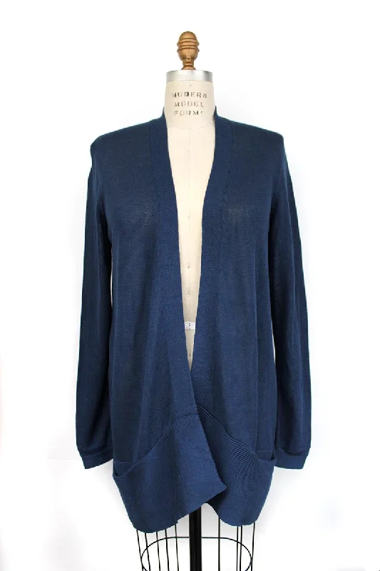 boyfriend style women cardigan for a relaxed fitPima Bamboo Trapani Duster