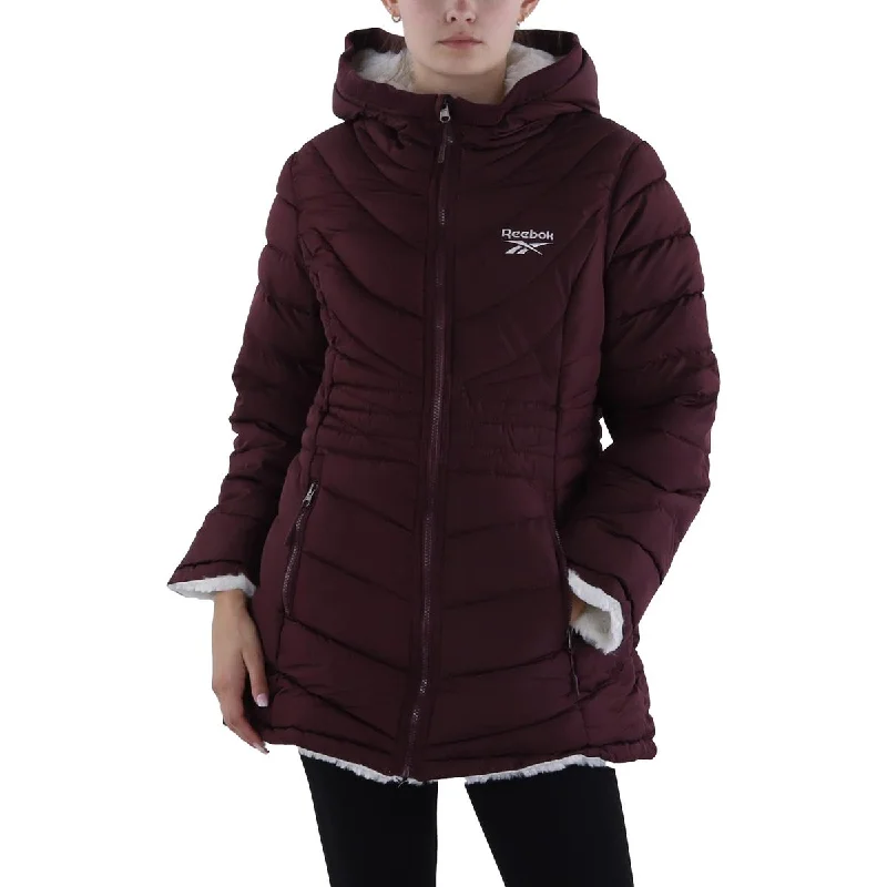 Water - resistant women's trench coats with adjustable cuffs for rainy daysReebok Womens Plus Insulated Hooded Puffer Jacket Water - resistant women's trench coats with adjustable cuffs for rainy daysReebok Womens Plus Insulated Hooded Puffer Jacket