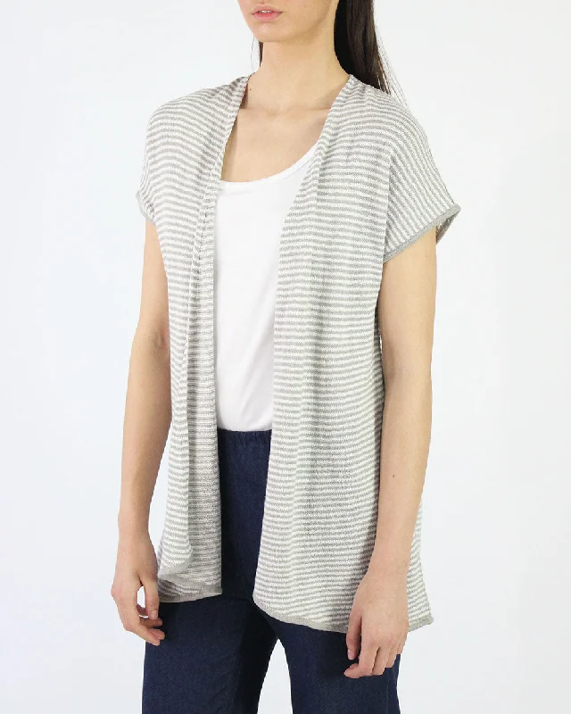 lightweight women cardigan for spring and fallStriped Short Sleeve Knit Summer Cardigan lightweight women cardigan for spring and fallStriped Short Sleeve Knit Summer Cardigan