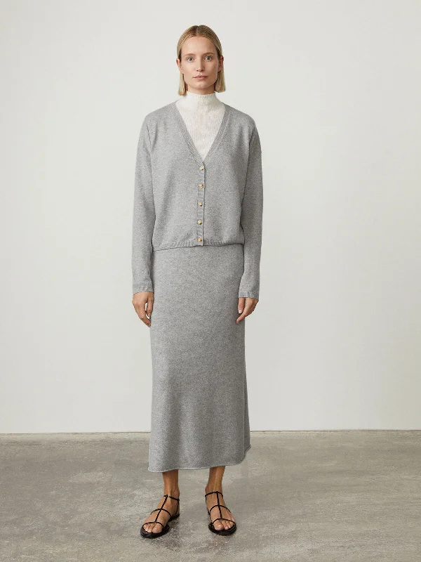ribbed women cardigan with a classic textureThe Abby Cardigan