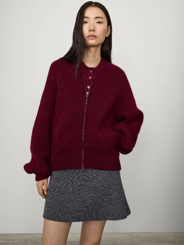 hand knitted women cardigan with artisanal charmThe Kirsti Cardigan Jacket