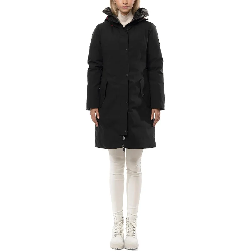 Long women's mac coats in a lightweight fabric for spring showersThe Recycled Planet Womens Insulated Goggles Long Coat Long women's mac coats in a lightweight fabric for spring showersThe Recycled Planet Womens Insulated Goggles Long Coat