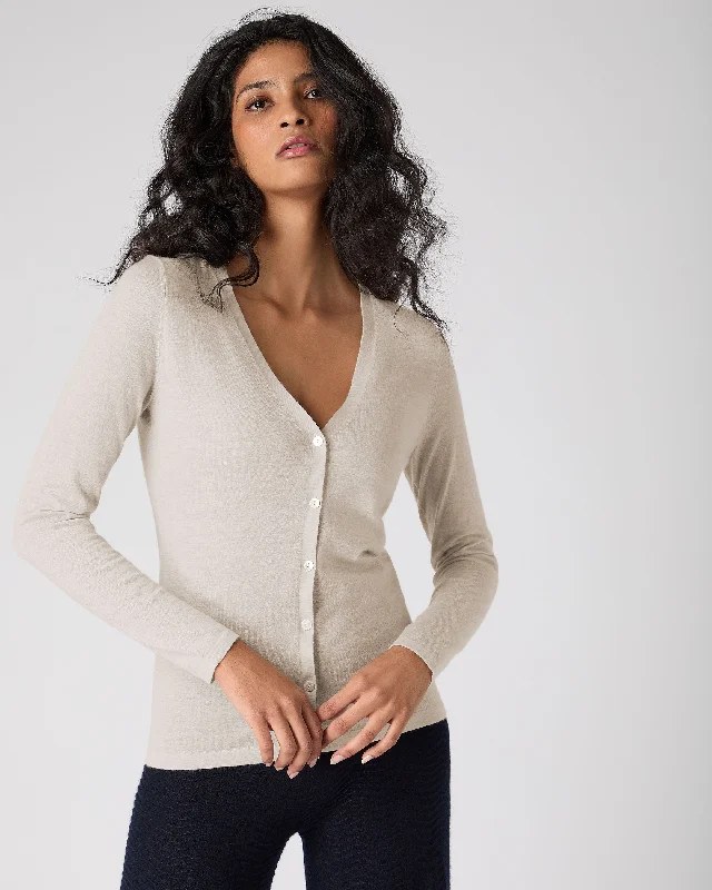 maternity women cardigan for expecting momsWomen's Mia Superfine Cashmere V Neck Cardigan Sandstone Brown maternity women cardigan for expecting momsWomen's Mia Superfine Cashmere V Neck Cardigan Sandstone Brown