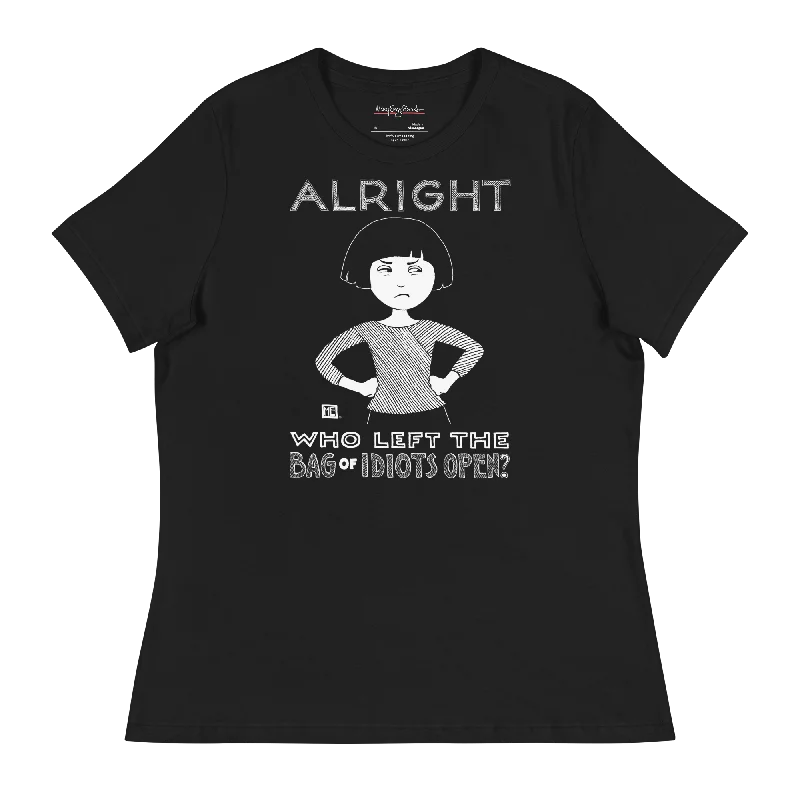 Pocketed Women T Shirt for Added FunctionalityBag of Idiots Women's T-Shirt