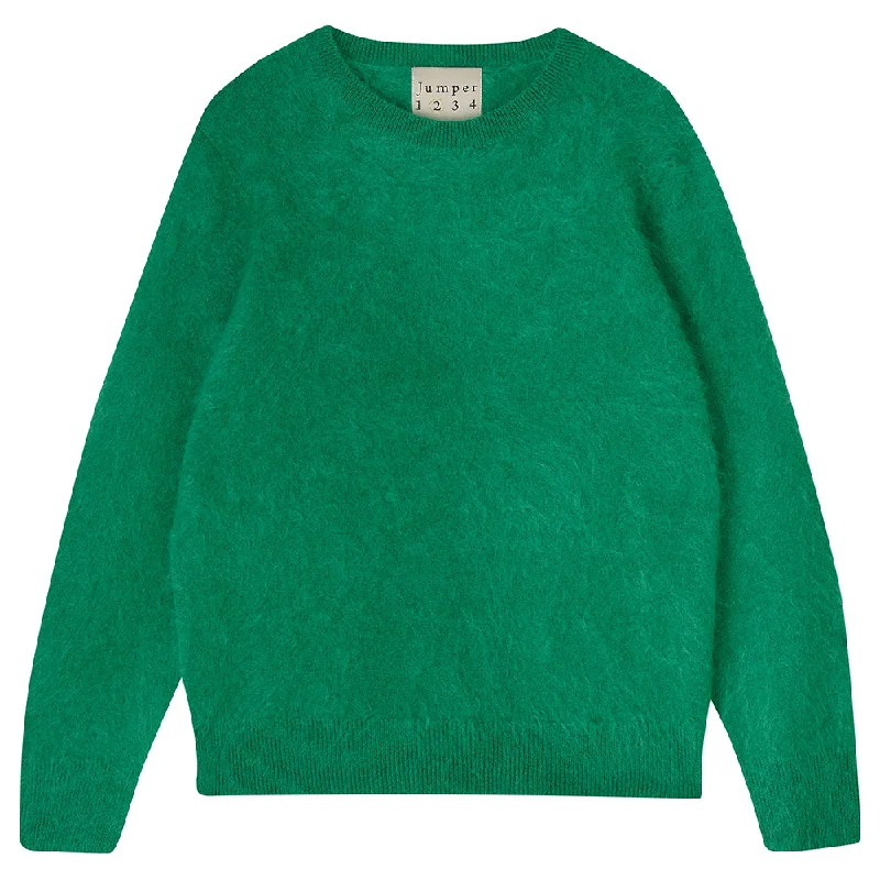 Cropped Women's Angora Blend Sweaters for a Trendy LookBRUSHED CREW