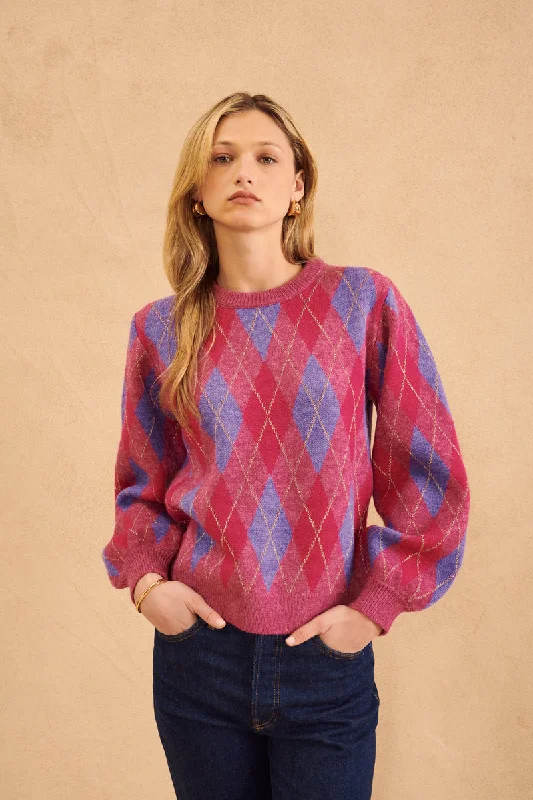Plus Size Women's Side - Slit Sweaters in Bold SolidsCASEY SWEATER