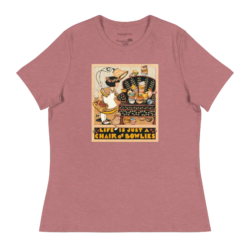 Sheer Women T Shirt for a Stylish and Alluring LookChair of Bowlies Women's T-Shirt