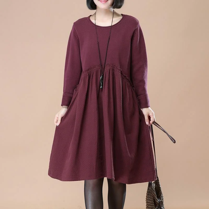 Plus Size Women's Ruffled Hem Sweaters in Floral Printschunky purple knit dress oversized sweater women patchwork long sweaters maternity dresses Plus Size Women's Ruffled Hem Sweaters in Floral Printschunky purple knit dress oversized sweater women patchwork long sweaters maternity dresses