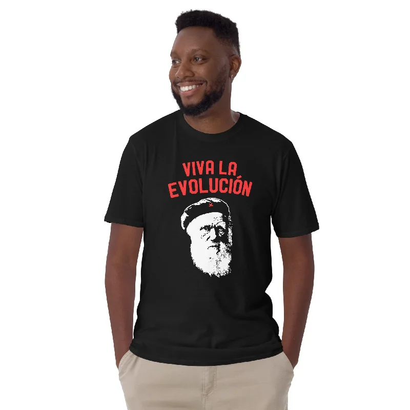 Pocketed Women T Shirt for Added FunctionalityDarwin - Viva la Evolucion - Premium T-Shirt