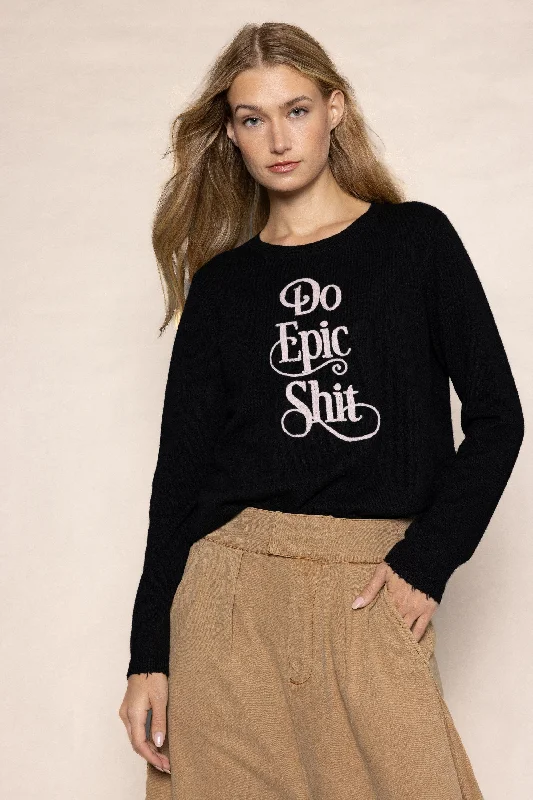 Boat Neck Women's Merino Wool Sweaters in Neutral ShadesEPIC