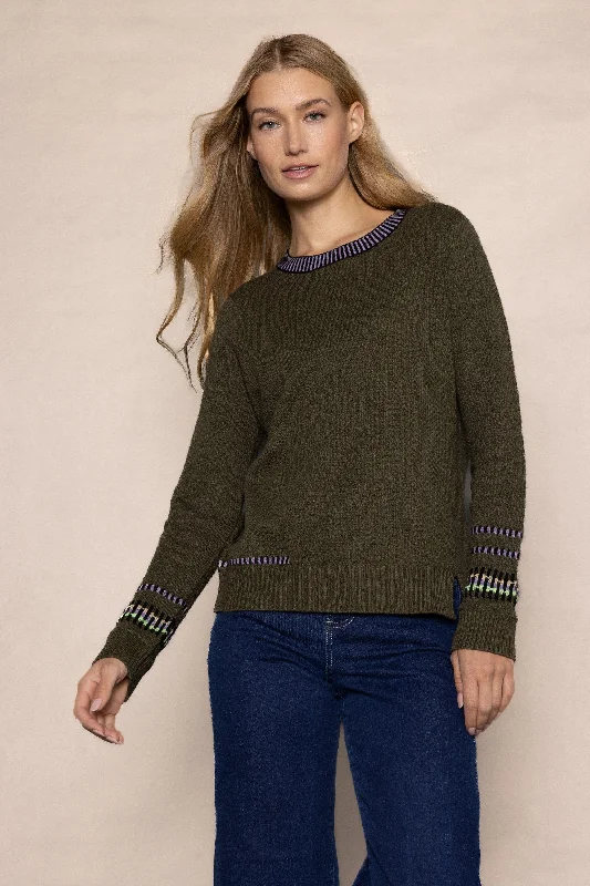 Tie - Front Women's Lambswool Sweaters in Pastel HuesFAST TRACK